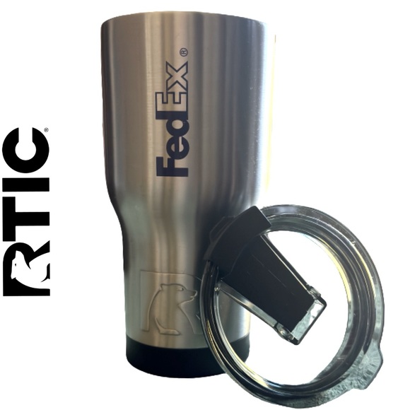 NIB RTIC FedEx 20oz. Insulated SS Tumbler - Picture 2 of 5